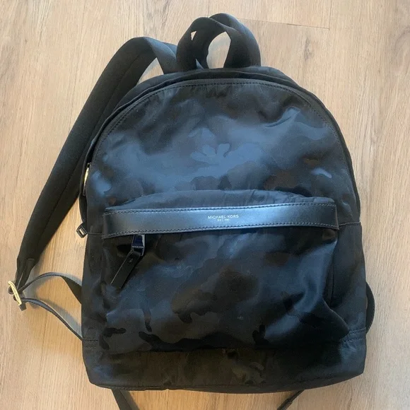 MICHAEL Michael Kors Bags Michael Kors Black Camo Backpack